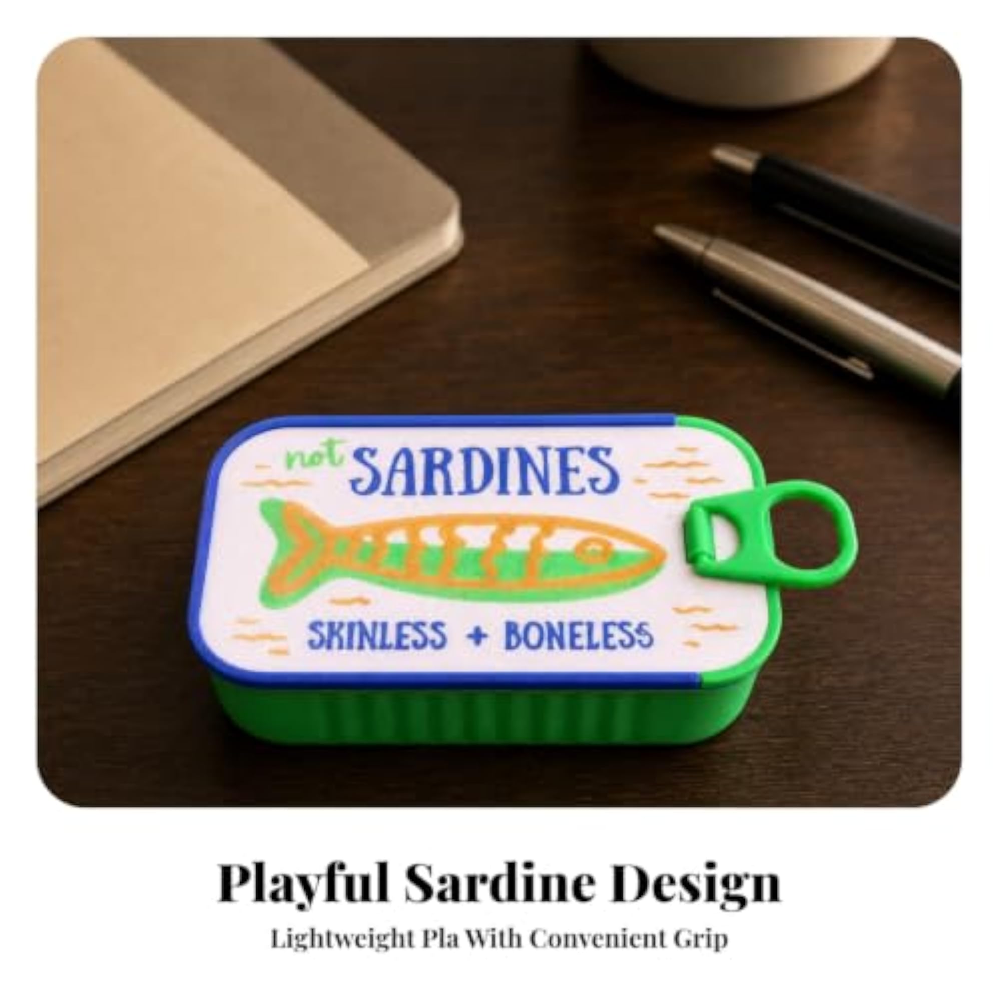 Compact Jewelry Box with Marine Shaped Holders